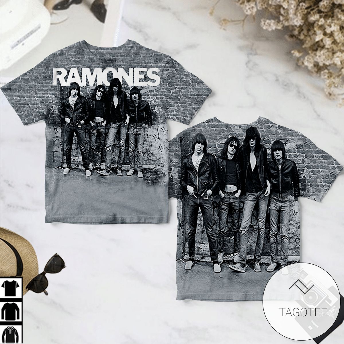 Ramones Debut Album Cover Shirt