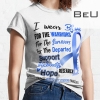 Restless Legs Syndrome Awareness I Wear Blue For The Warriors