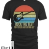 Rock The Test Dont Stress Test Day Funny Testing Day Teacher T-shirt