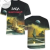 Saga Silent Knight Album Cover Shirt