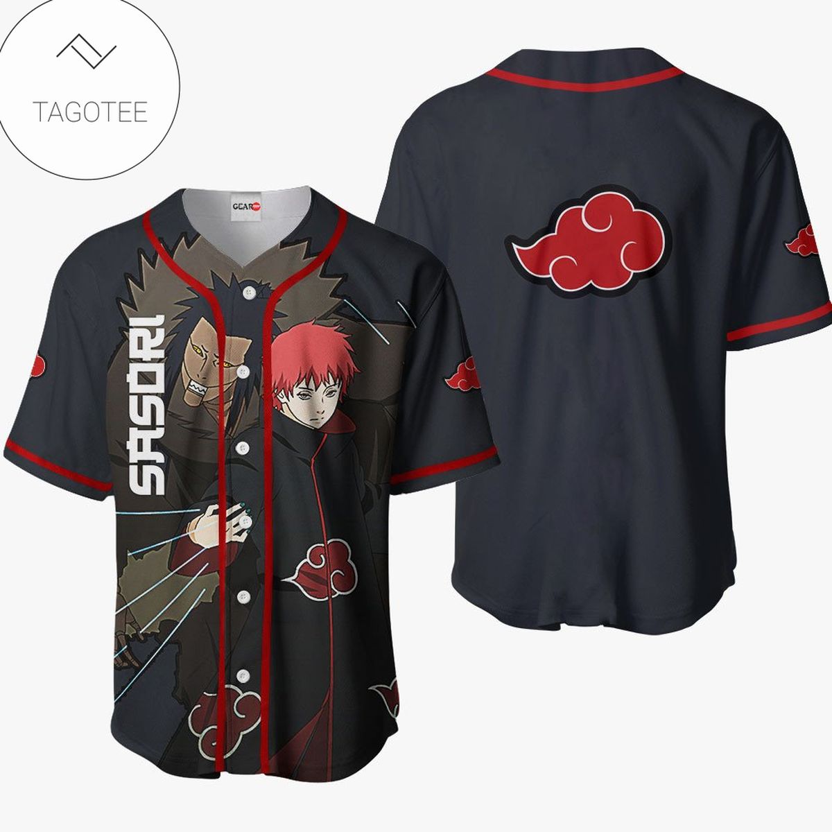 Sasori Jersey Shirt Custom Nrt Anime Merch Clothes