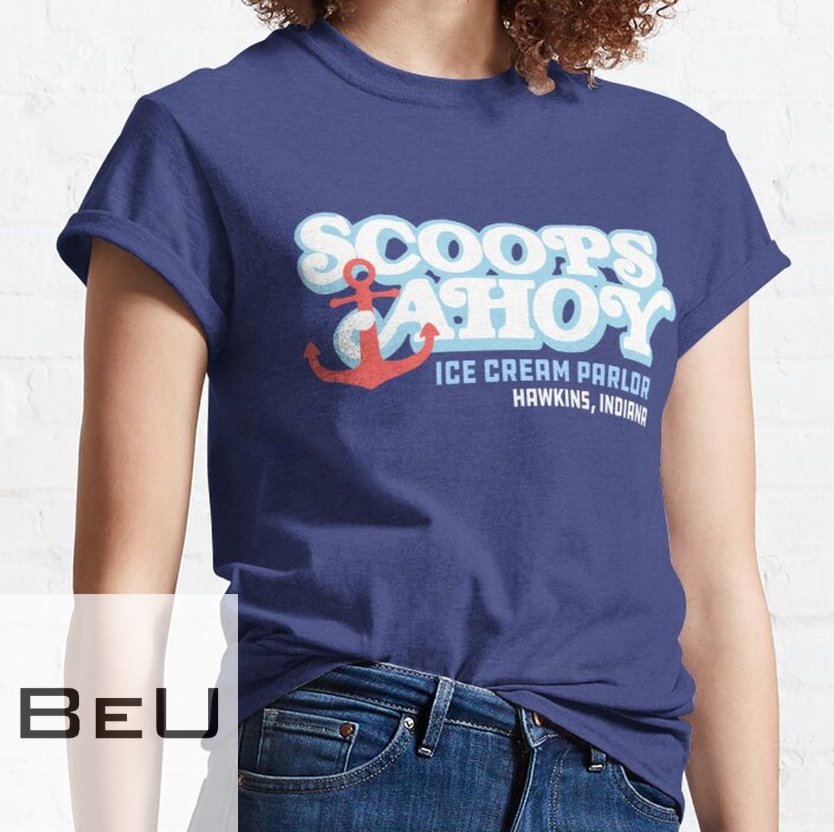 Scoops Ahoy Ice Cream Classic T-shirt