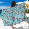 Sea Turtle Art Pattern Sarong Womens Swimsuit Hawaiian Pareo Beach Wrap