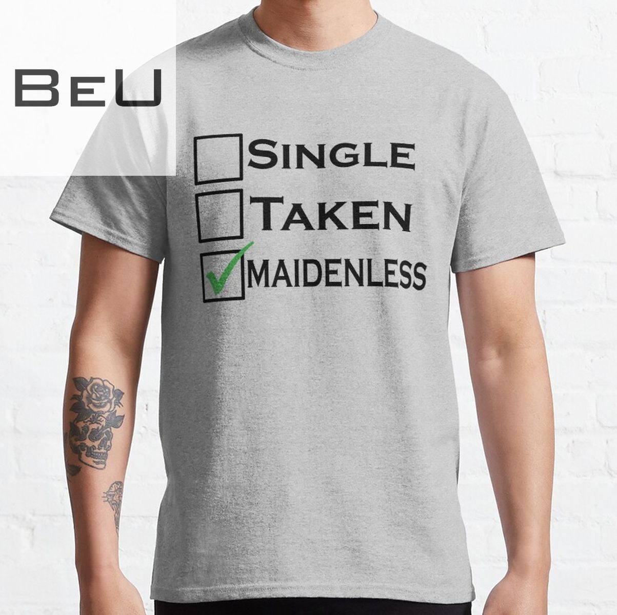 Single Taken Maidenless Classic T-shirt