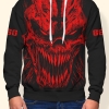 Skull Satan Red Hoodie