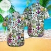 Soccer Hawaiian Shirt Soccer Button Up Shirt