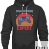 Social Distancing Expert Gaming Video Gamer Boys Men T-shirt