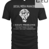 Social Media Manager Solve Problems T-shirt