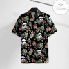 Star Wars Hawaiian Shirt Stormtrp Helmets And Droid Hawaii Tshirt