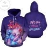 Stitch The Movie Lilo And Stitch Love I Love You To The Moon And Back Hoodie