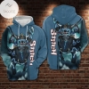 Stitch riding Toothless Hoodie