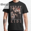 Stray Kids Vintage Retro Band Style 90s Classic T-shirt