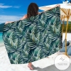 Sun Spot Tropical Palm Leaves Sarong Womens Swimsuit Hawaiian Pareo Beach Wrap