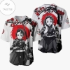 Tanjiro Jersey Shirt Custom Kimetsu Anime Merch Clothes Japan Style