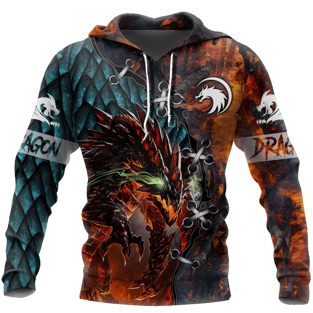 Tattoo Scales Dragon Hoodie