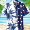 Texas Coconut Palm Tree Unisex Hawaiian Shirts