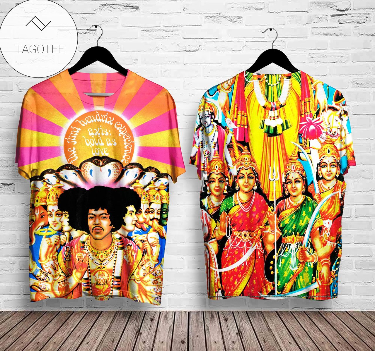The Jimi Hendrix Experience Axis Bold As Love Album Cover Shirt