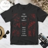 The Sisters Of Mercy First And Last And Always Album Cover Shirt