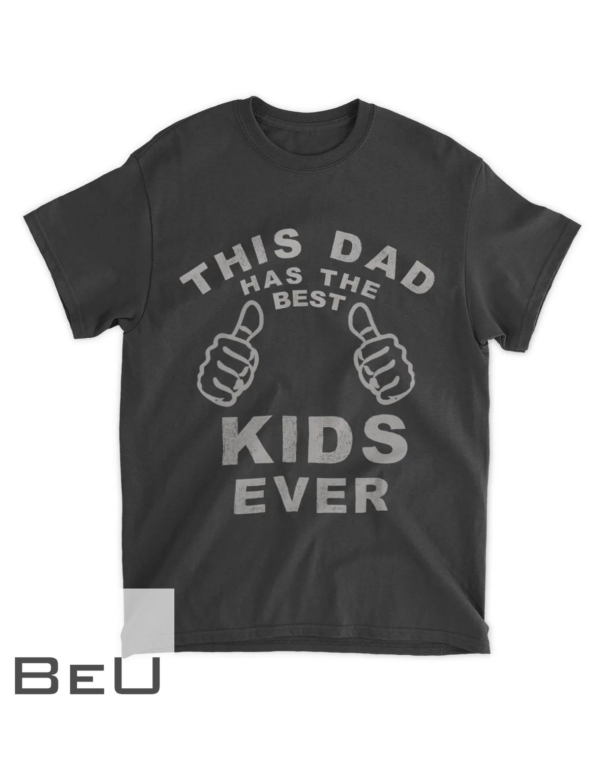 This Dad Has The Best Kids Fathers Day Gift Fun Family Man T-shirt