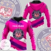 Toulouse Football Club Dark Pink Hoodie