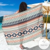 Tribal Aztec vintage pattern Sarong Womens Swimsuit Hawaiian Pareo Beach Wrap