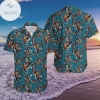 Turtle Pattern Blue Hawaiian Shirts