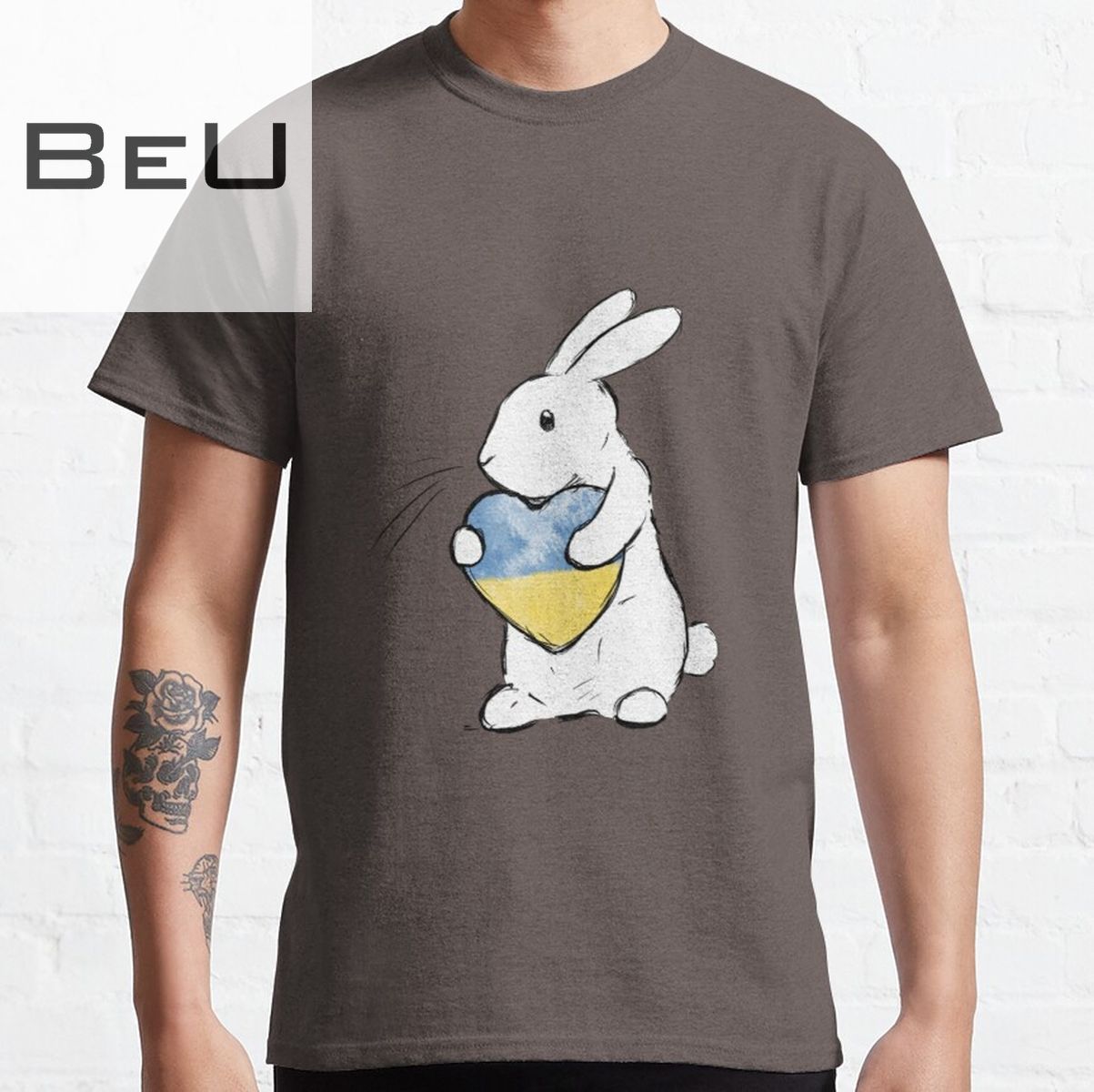 Ukraine Bunny Classic T-shirt
