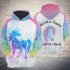 Unicorn Multicolor Graphic Hoodie