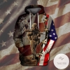 Veteran T-shirt Land Of The Free Veteran 3D T-shirt Hoodie Memorial Day Gift