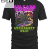 Volcano Surfing Party Rex T-shirt