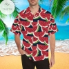 Watermelon Hawaiian Shirt Watermelon Button Up Shirt