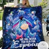 We Are Never Too Old For Eeyore Quilt Blanket