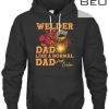 Welder Dad Like A Normal Dad Just Cooler T-shirt