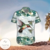 Wonderful Hummingbird Fly Tropical Plant Hawaiian Shirt