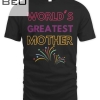 World’s Greatest Mother Bright Colors Fireworks Mothers Day T-shirt