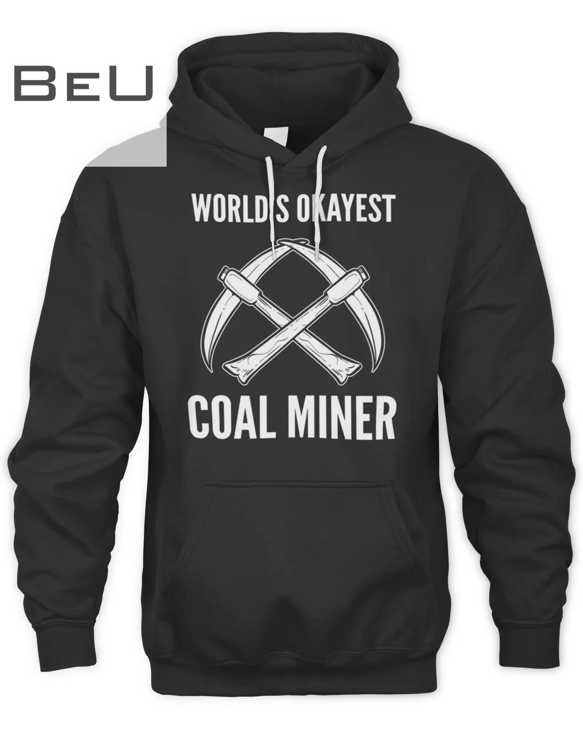 Worlds Okayest Coal Miner - Coal Mining T-shirt