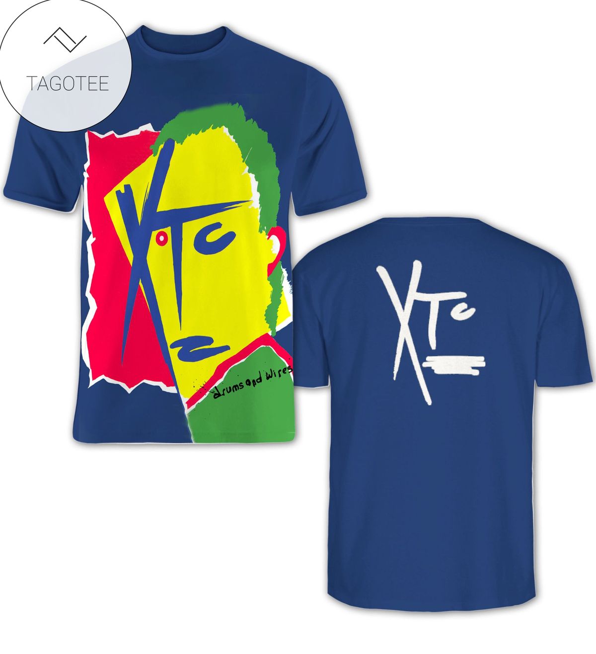 XTC Drums And Wires Album Cover Shirt