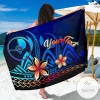 Yap Custom Personalised Sarong Vintage Tribal Mountain Hawaiian Pareo Beach Wrap