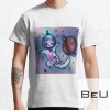 Astronaut Cat Colorful Design In Outer Space T-shirt