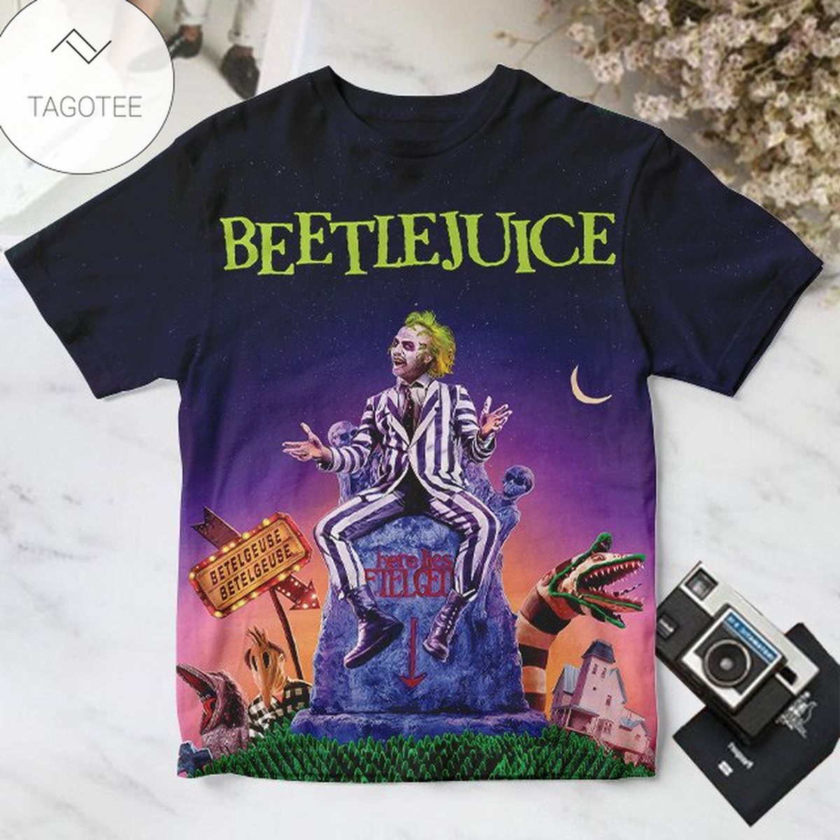 Beetlejuice Here Lies Betelgeuse Shirt