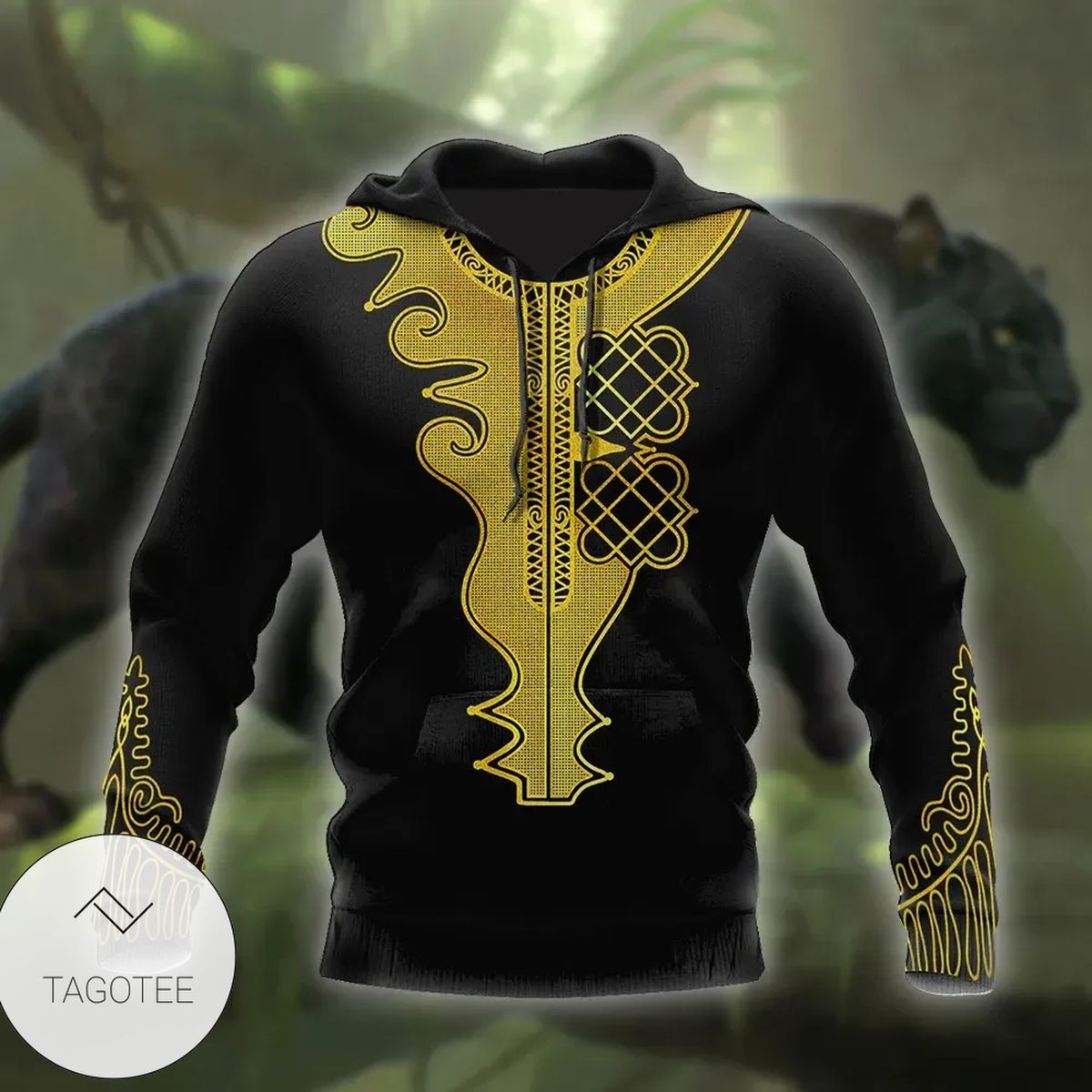 Black Panther African Classic Pattern Hoodie