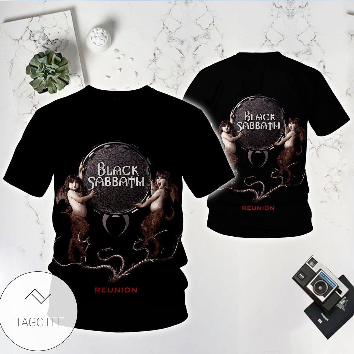 Black Sabbath Reunion Album Cover Shirt