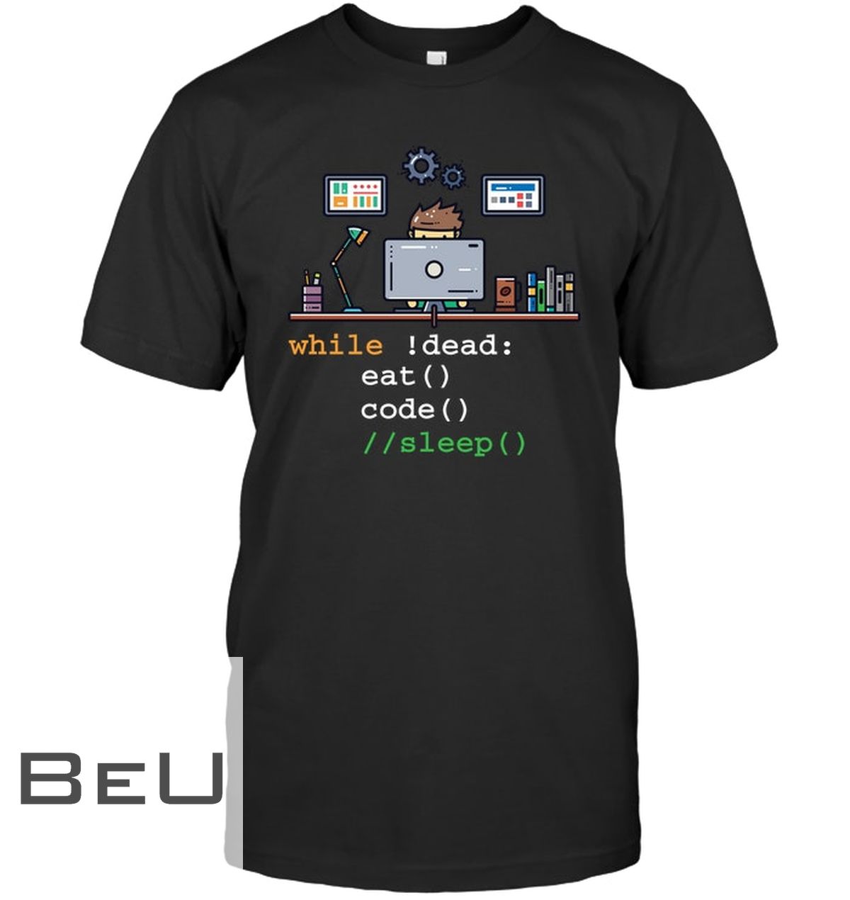 Computer Science Python Programmer Eat Code Sleep Shirt