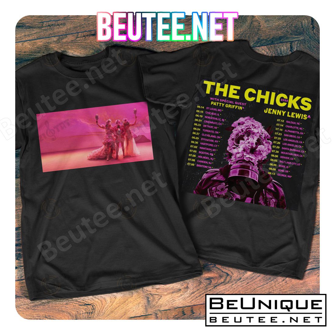 Dixie Chicks The Chicks Country Music Band Tour Shirt