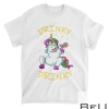 Drinky Drinky Drinking Unicorn Alcohol For Bachelor T-Shirt