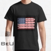 Flag Of The United States Grunge Style Effect T-shirt