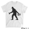 Funny Bigfoot Beer Shirt Drinking With Sasquatch Believe T-Shirt