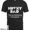 Husky Dad Father's Day Dog Owner Best Dog Dad T-shirt