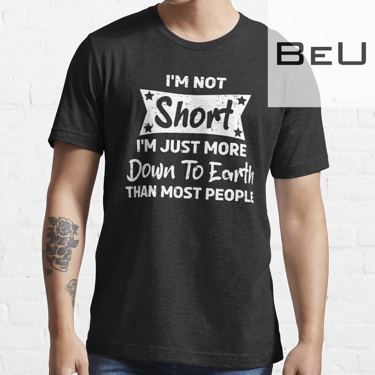 I'm Not Short I'm Just More Down To Earth Than Most People T-shirt Tank Top