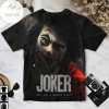 Joker Put On A Happy Face Black Shirt